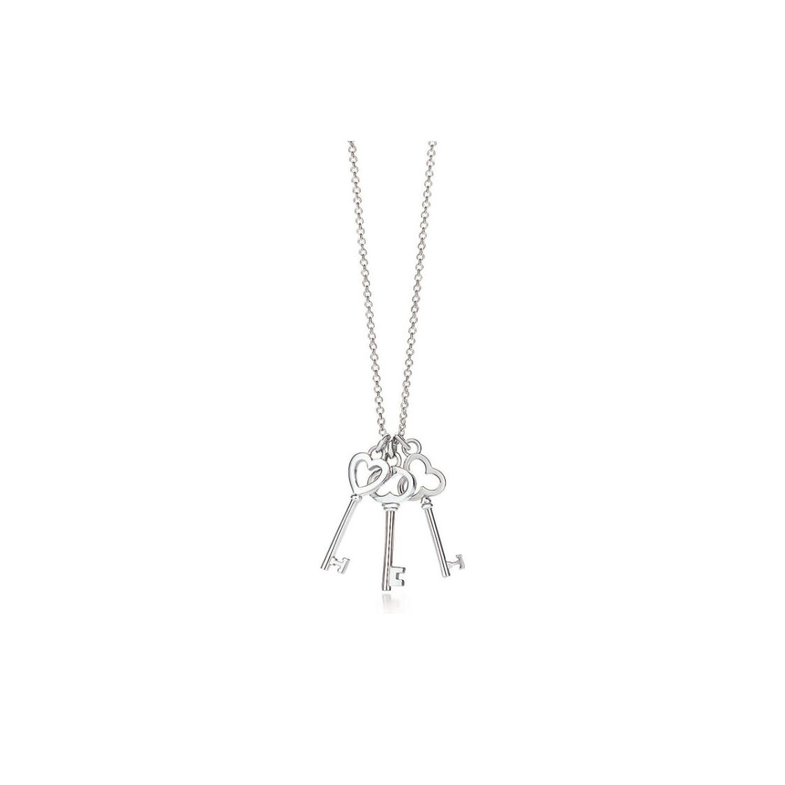 

Tiffany & Co. Keys Collection Three Keys 925 Silver Necklace Women necklace 28277075 Silver,F