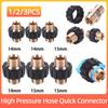 High Pressure Hose Quick Connector Accessories M22 15MM 14MM Copper Adaptor Double Outside Thread for Karcher K HD HDs Series