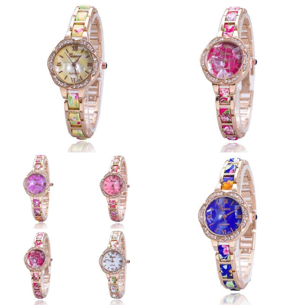 Stylish Womens Fashion Watch With Alloy Case And Single Fold Clasp For Gift
