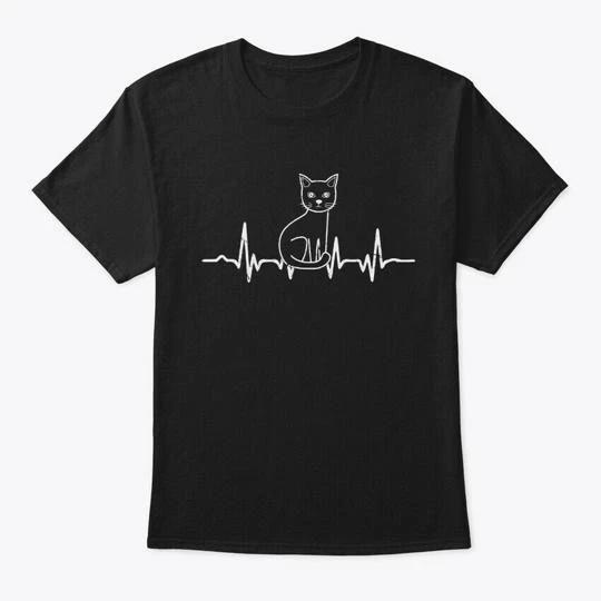 Cat Pulse TTshirt Made in the USA Size S to 5XL XL
