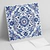 Kafelki Samoprzylepne Winylowe Z Nadrukiem Kwiatowy Wzór Z Ornamentami 20X20X20 Cm