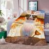 Cartoon R Raving Cute R Rabbids Blanket For Sofa Office Bed Plane Travel Sleep Read Relax Camping Soft And Warm