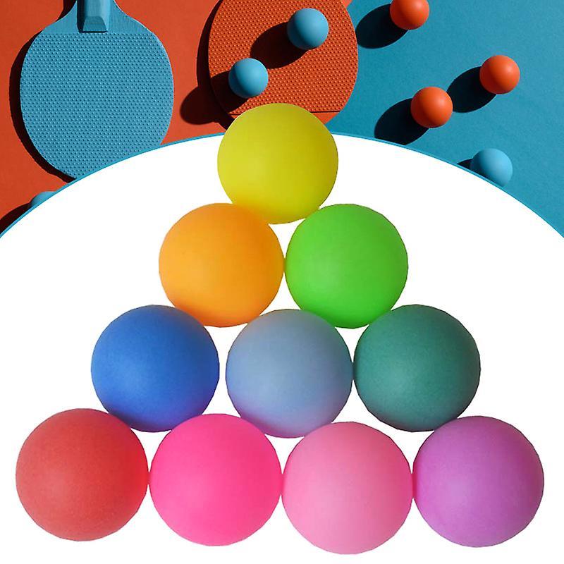150 Pcs Ping Pong Entertainment 40mm Table Tennis Balls Mixed Colors for Game Activity