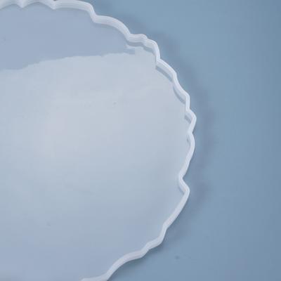 Stampo rotondo Stampo in silicone Stampo a forma di onda Sottobicchiere Base Stampi Casa Epossidica Uv Mestiere in resina fai da te