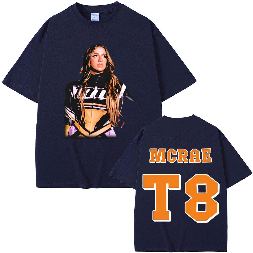 Singer Tate Mcrae T8 Graphic T Shirts So Close To What T Shirt Men Women Fashion Vintage Trend T-shirts Casual Oversized T-shirt