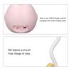 Cute LED Desk Lamp for Student 360 Degree Adjustment USB Charging Soft Light Table Lamp Night Lamp for Home Dorm