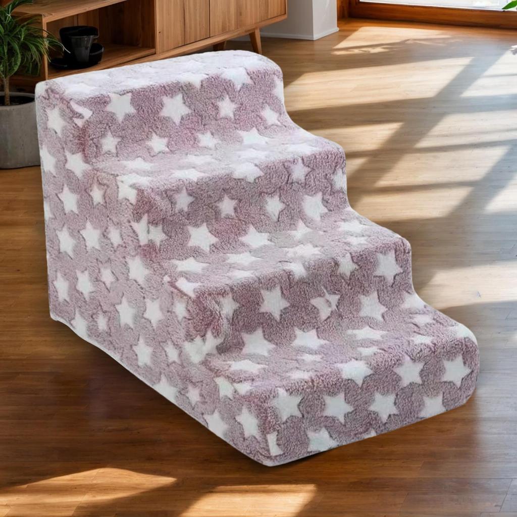 Pet Stairs Cat Steps For Vehicle Detachable Household Kitten Ramp For Puppies Cats Living Room Bedroom Study Windowsill Sofa Bed