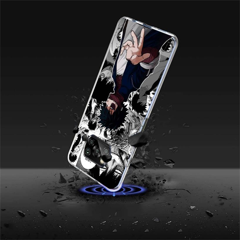 My Hero Dabi Bnha Cover Phone Case For Xiaomi Poco F7 Ultra X7 X6 X5 Pro M7 Redmi 15C 15 13C 13 12C 12 10C 10 9A 9C 9T 9 Shell P