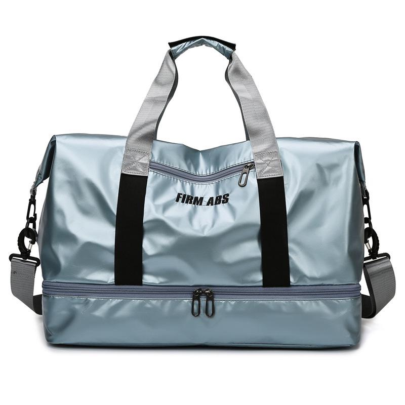 Large Capacity Wet/Dry Separation Fitness Travel Bag: Versatile Shoulder, Crossbody, Handheld Yoga Bag