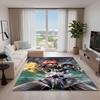 3D Printed Kamen Rider Rug, Suitable for Living Room, Bedroom, Table, Kitchen Doorway, Children's Non-slip Floor Mat.