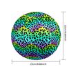 Dazzling colors Indoor Soccer Ball Colorful Machine Stitched PVC Size 5 Team Training Competition Ready Durable High-Bounce Cool Sports Gift