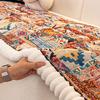 Bohemian Style Sofa Cover Cloth Thickened Anti Slip Sofa Cushion Warm And Comfortable One-Piece Laying For Autumn And Winter
