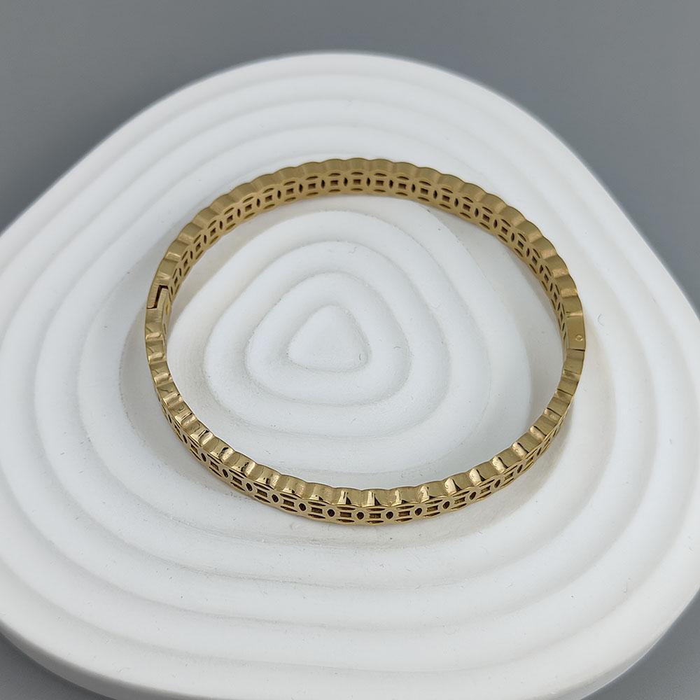 New Money Symbol Ancient Coin Gold-plated Stainless Steel Bracelet 18K, High Quality Waterproof Couple Bracelet, Wife Gift