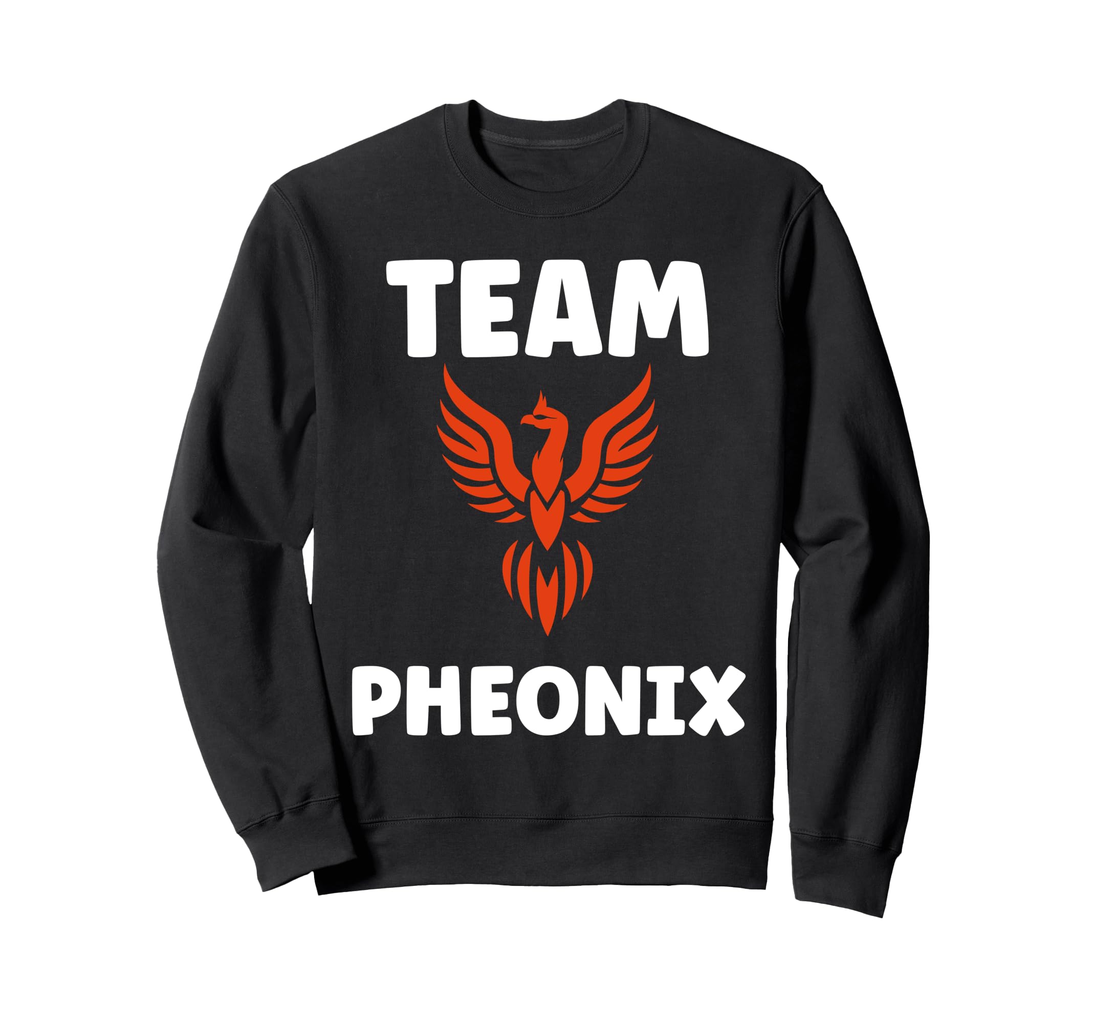 Humor Phoenix Animals Simple Fire Bird Team Phoenix Sweatshirt