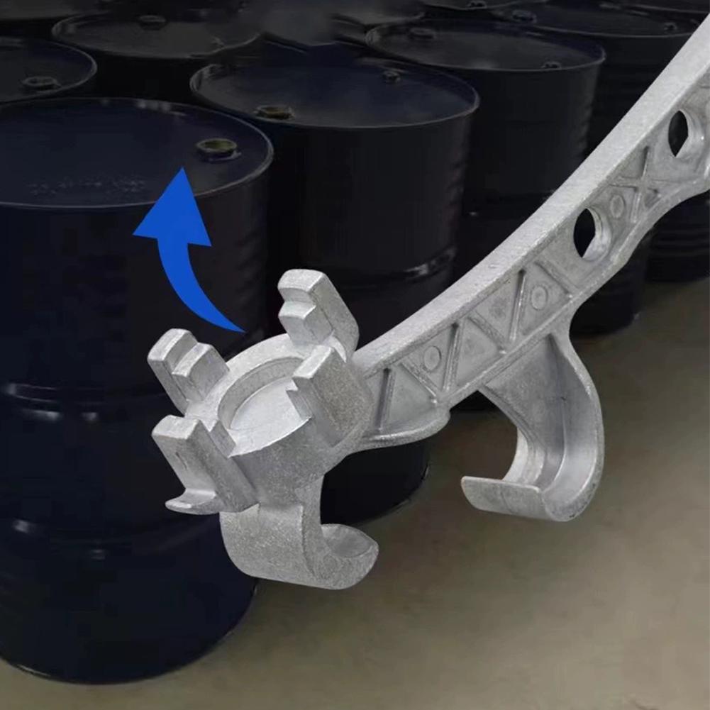 Klucz do pokrywy srebrnego wiadra, aluminiowy klucz do beczek z olejem, otwieracz do puszek, narzędzie do otwierania wiader z miodem i piwem do użytku domowego i przemysłowego