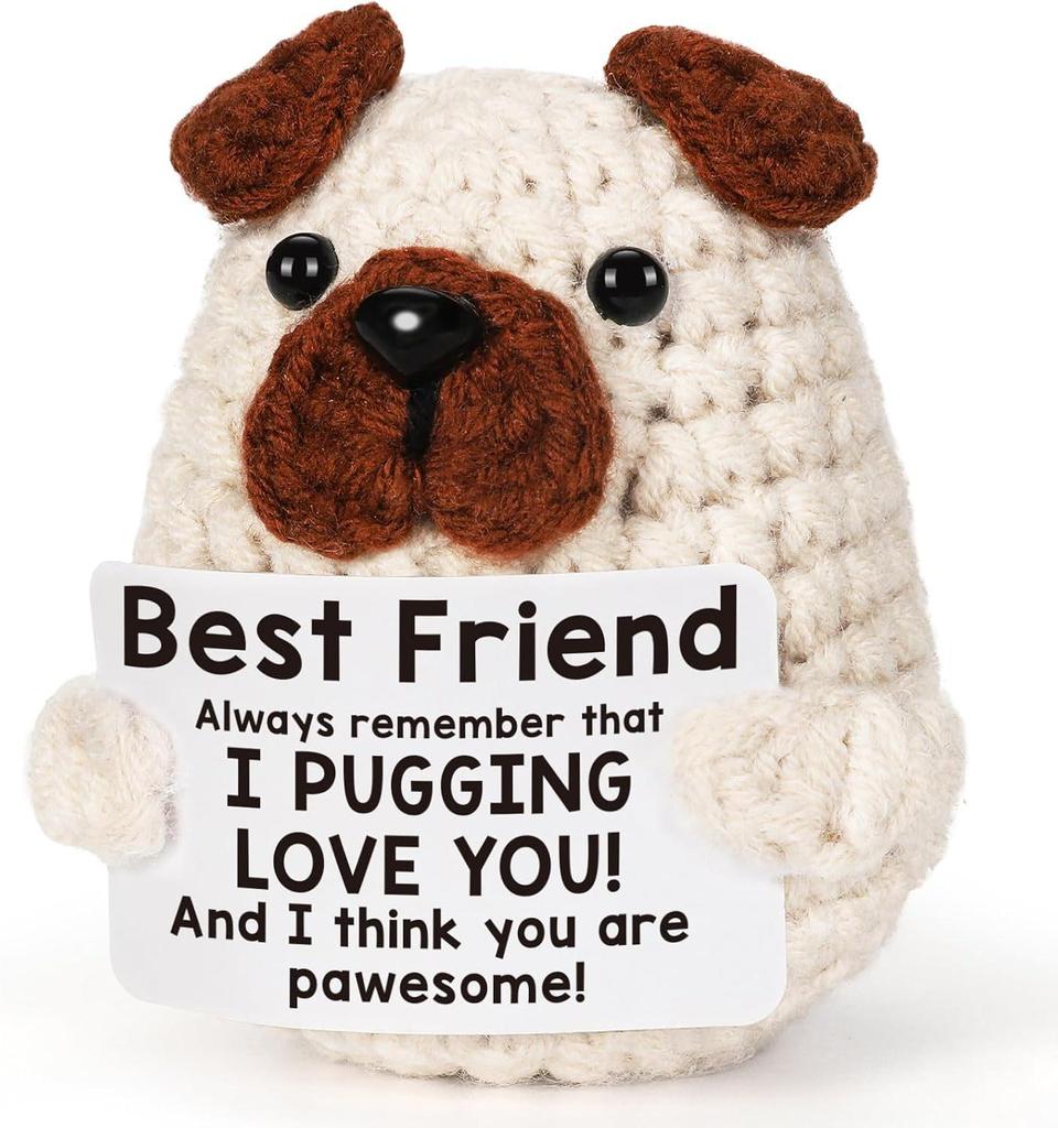 Handcrafted Wool Penguin Emoji Crochet Toy