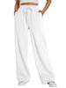 Style Women's Wide-leg Sports Pants, with Pockets, Casual Drawstring Pants, Suitable for Pairing with Casual Wear and S