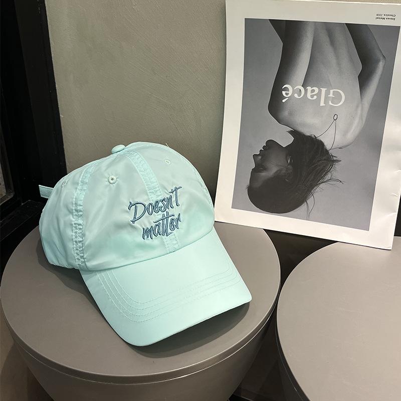 

Summer Fast Dry Baseball Cap For Unisex Thin Breathable Material Doesn T Matter Embroid Light Casual Trend Cap Sun Hat Women 56-58cm