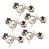 5 Pcs Chain Button Pins Cardigan Closure Fastener No Sewing Detachable Decorative Buttons for Sweaters Cardigans