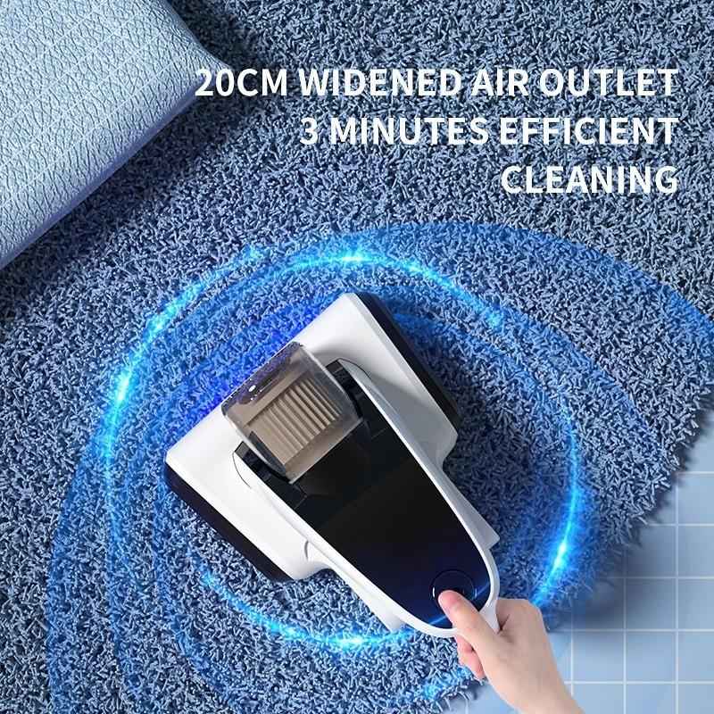 10000Pa Powerful Suction Vacuum Cleaner Wireless Dust Mite Removal Device USB Rechargeable Smart Vacuum Mite Remover