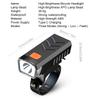 Bicycle headlights, super bright flashlight, night riding light, mountain road children's bicycle light, rainproof riding equipm