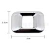 3D Car Tail Box Number Stickers for Mercedes Benz B Class B35 B45 B63 B180 B200 B220 B250 B260 B300 Rear Trunk Emblems Bagde