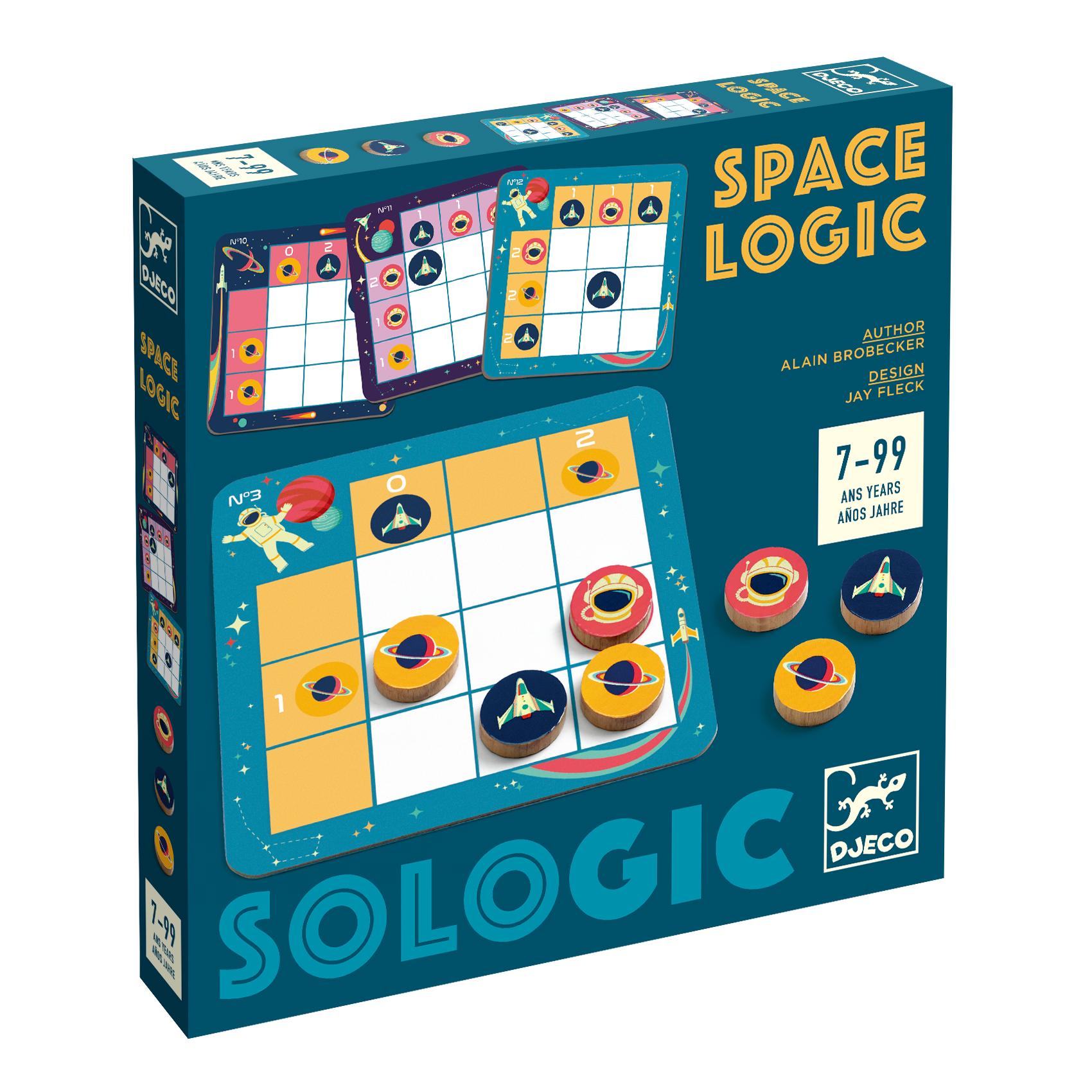 DJECO Space Logic Board Game (Recommended for 7+ years)