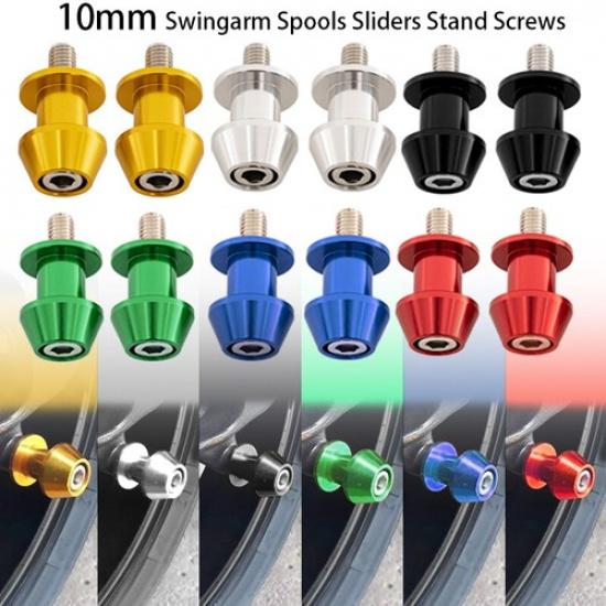 Fit For CFMOTO 400NK 650NK M10 Swingarm Spools Sliders Paddock Rear Stand Bolt