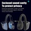 Bone Conduction Bluetooth Headset Wireless Ear-mounted Black