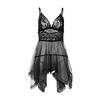 Pcs/Set Women Nightdress Backless Sleeveless Sexy Mesh Lady Nighty for Bedroom