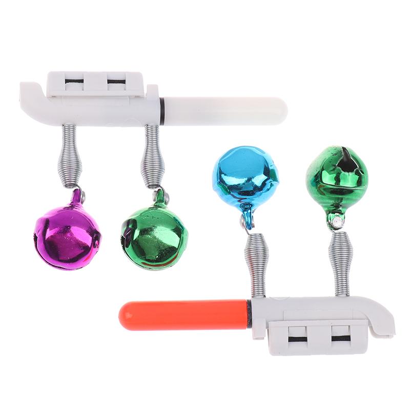 Συναγερμοί Δαγκώματος Ψαρέματος Καλάμι Ψαρέματος Διπλός Κουδουνάκι Σφιγκτήρας Καλαμιού Λυχνία Ένδειξης Κορυφής Φωτεινή Νυχτερινή Λυχνία LED Αναλαμπής Χωρίς Μπαταρία Εξοπλισμός Αναλαμπή LED