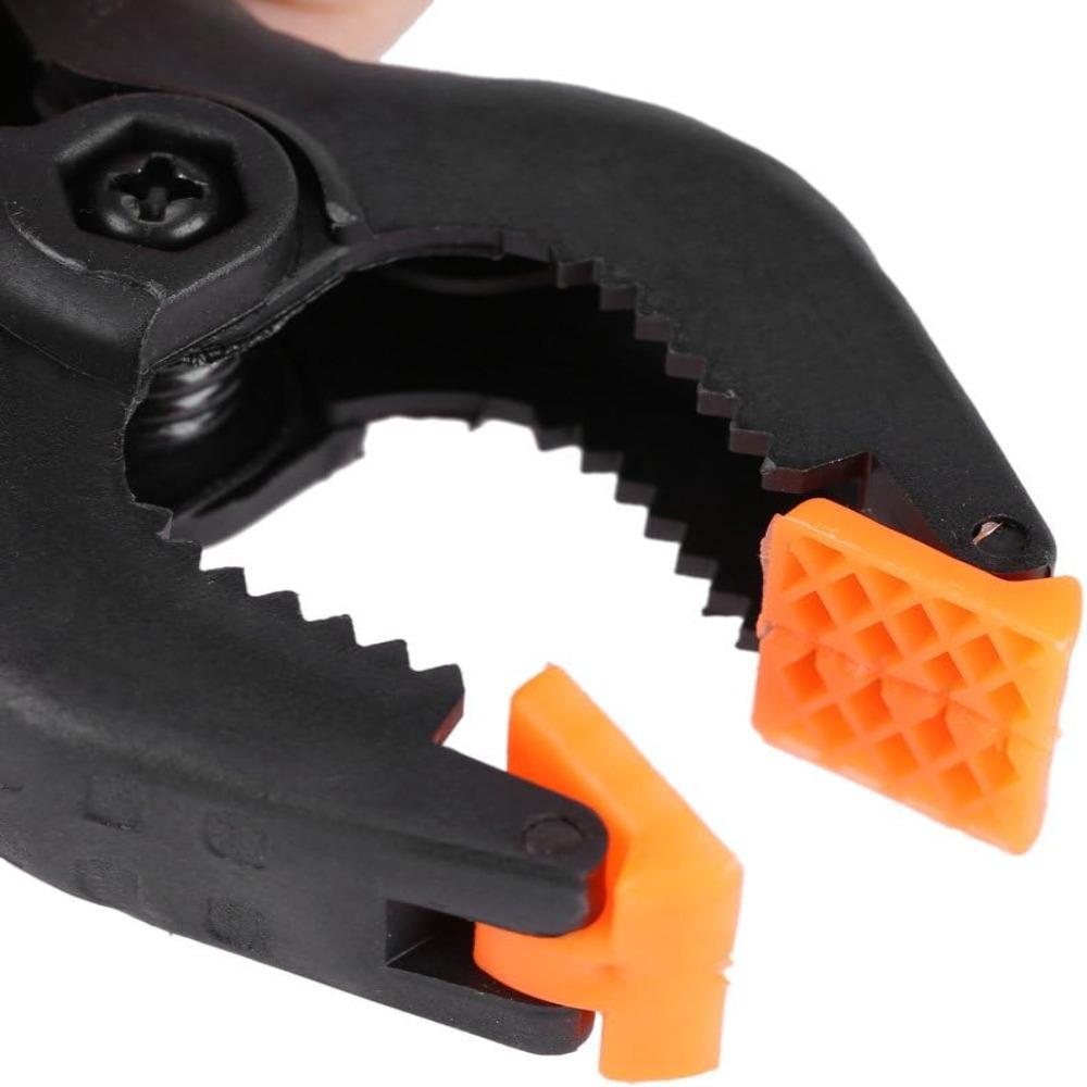 12pcs Black Nylon Spring Clamps 3.5 Inch Woodworking Clamps Versatile Spring Clamps  Woodworking