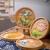 Cloisonné DIY Untersetzer-Set: Jingtailan Drahtziehenfrei, Chinesischer Stil, Handgefertigte Teambuilding-Aktivität