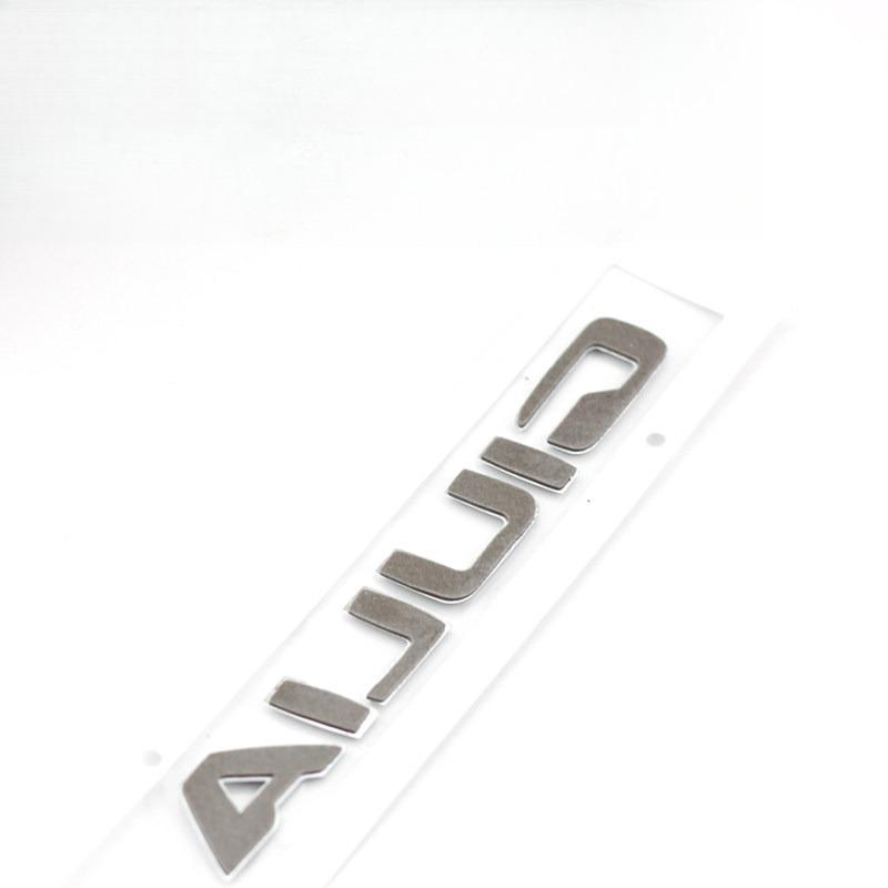 GIULIA STELVIO  TI letter badge original  labels VELOCE Q2 Q4 rear trunk  accessory car rear and trunk label sticker