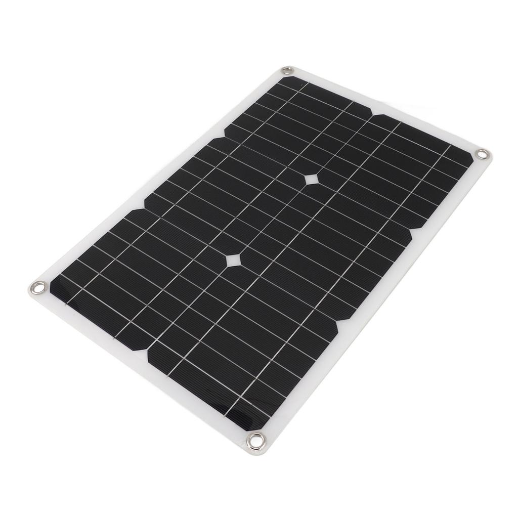 Panou solar portabil 18V 20W Panou solar semiflexibil monocristalin impermeabil pentru vehicul