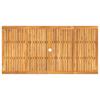 Garden Dining Set 9 pcs Brown Solid Acacia Wood