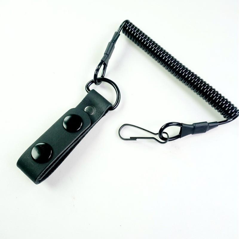 Outdoor Steel Wire Rope Popular Anti-theft Anti-loss Anti-cutting Nylon Task Direct Sales чёрный