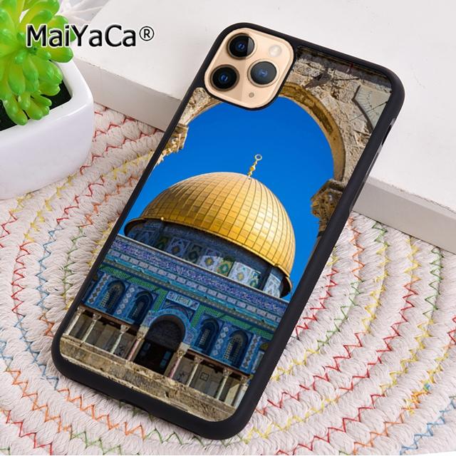 

Muslim Mosque Building Colourful Style Phone Case For iPhone 17 Air 16 pro max 15 14 plus 12 13 Shell Cover coque iPhone 16e