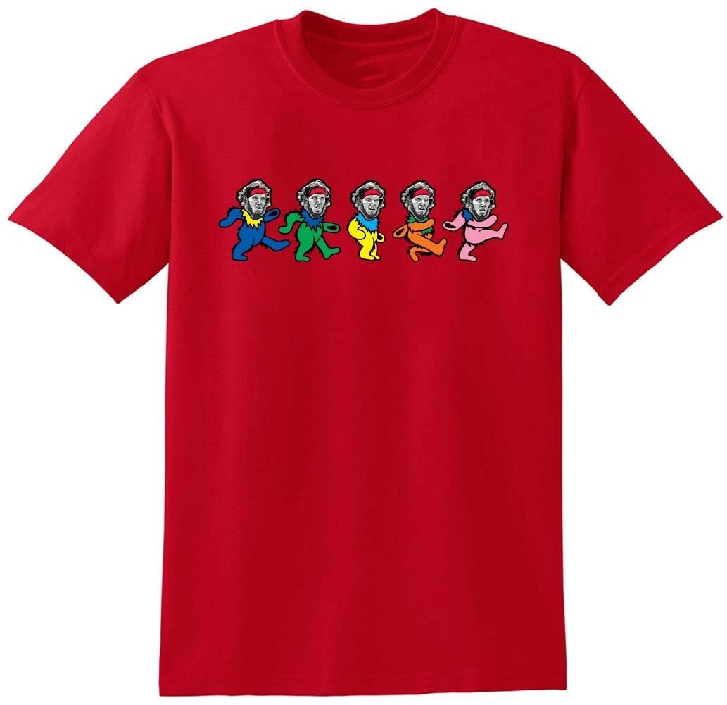 Bill Walton Dancing Bears Jersey Short Sleeve T-Shirt XXXXL
