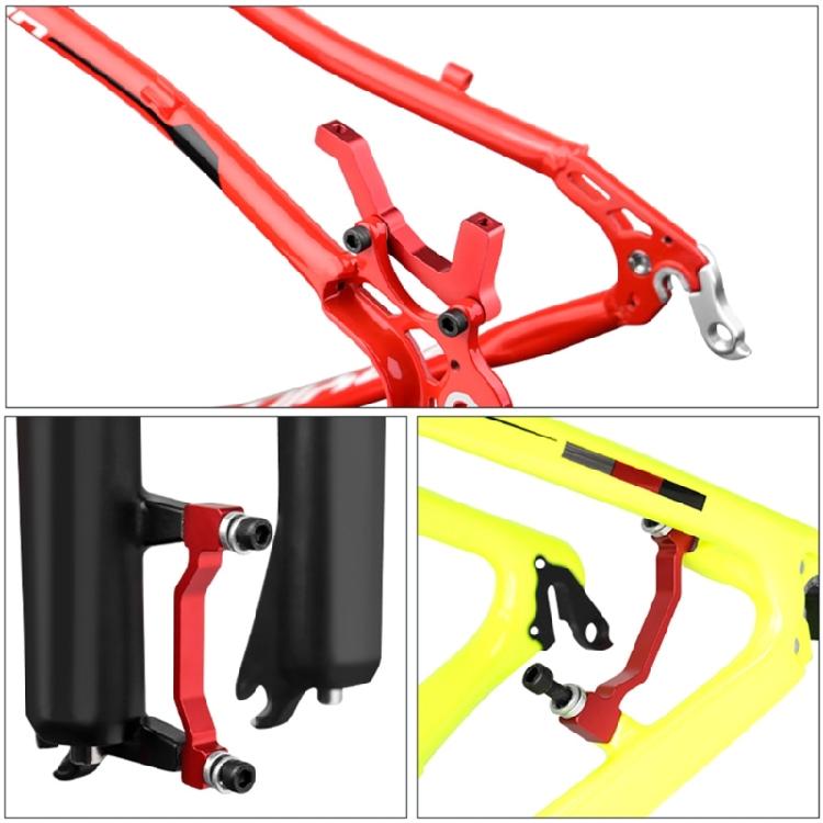 Premiums Aluminum Alloys Disc Brake Conversion Mount Reliability Adapter for Enhancing Cycling Safety