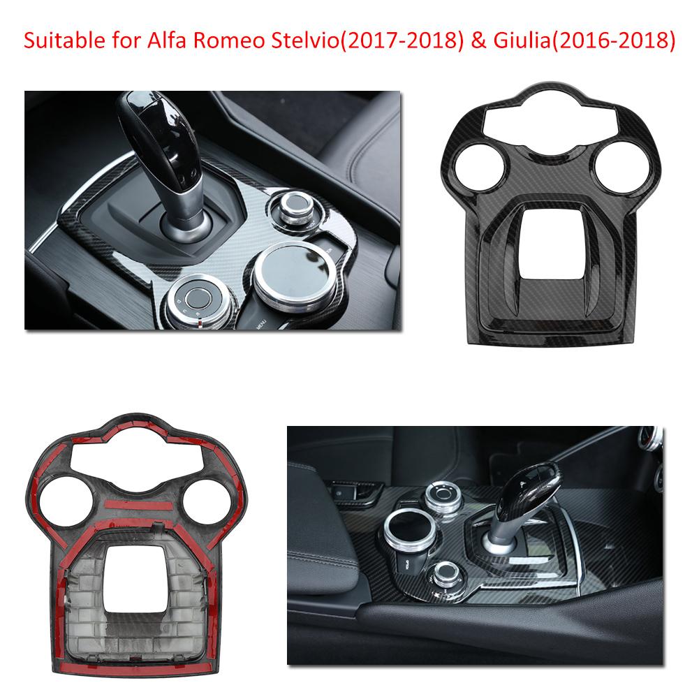 Car Interior Central Conole Control Panel Frame Cover Trim for Alfa Romeo Giulia   Stelvio