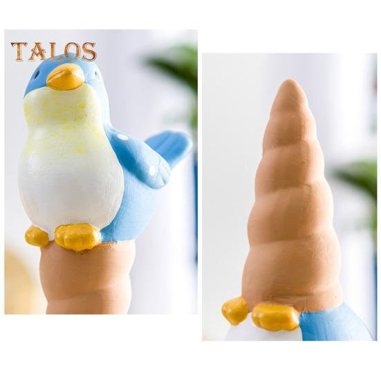 4 ks samozavlažovací hroty ve tvaru ptáka Terakotová hliněná rostlina zalévací koule Květináč Vložka do květináče Automatická zavlažovačka pro zahradní balkón