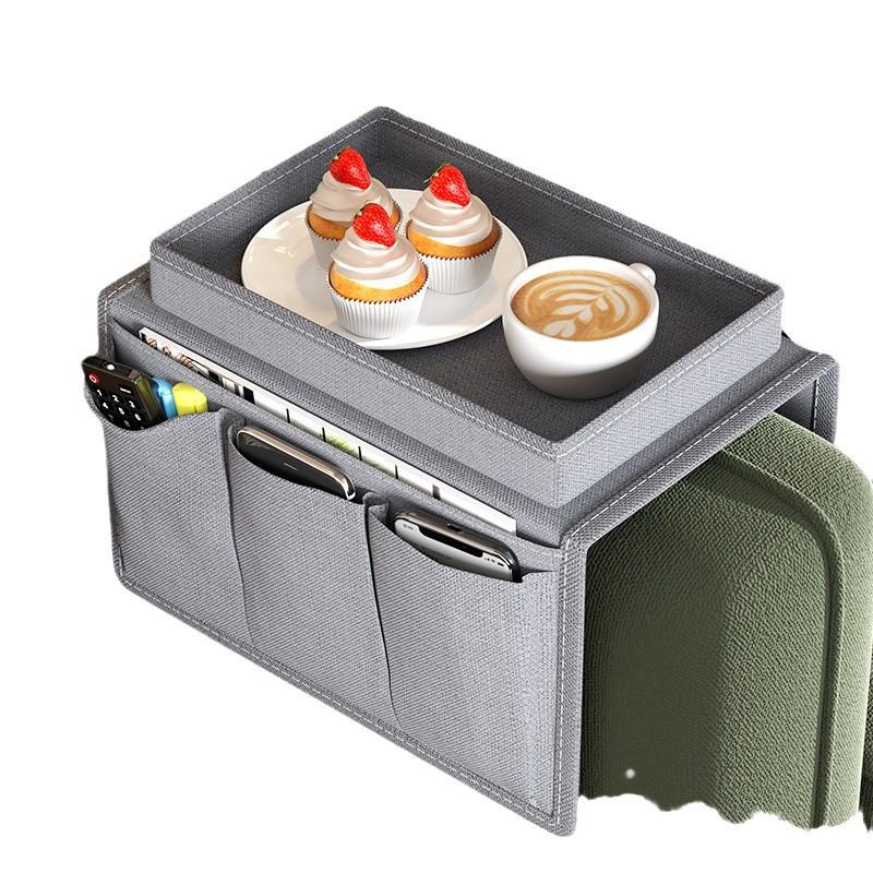 Sofa Armrest & Dormitory Bedside Storage Bag - Multifunctional Organizer for Cars & More