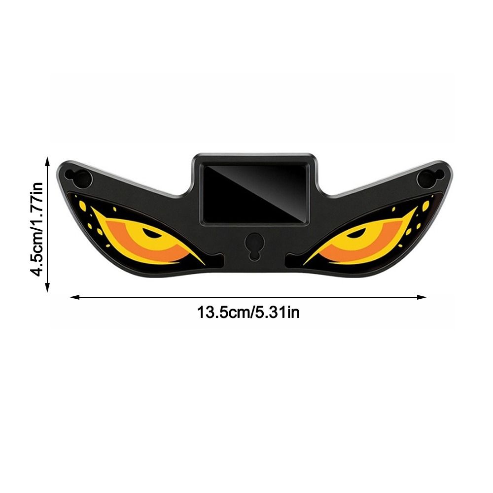 Wireless Solar LED Car Light Suction Cup Devil Eyes Car Light New Car Warning Light