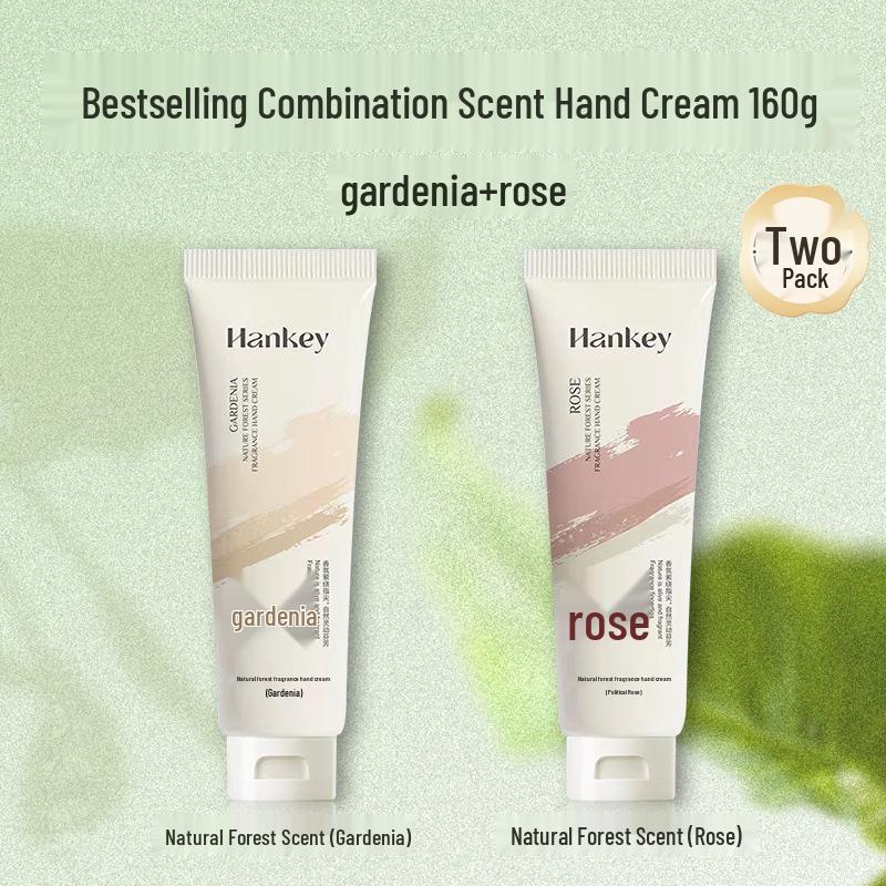 Gardenia Rose Sandalwood Hand Cream - Moisturizing, Anti-Chap, Hydrating for Students and Girls - All Seasons