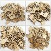 150Pcs Christmas Decoration Wood Slices Premium Hanging Pendants for Tree Wall Door Porch Decor Xmas Ornament Home Garden Party