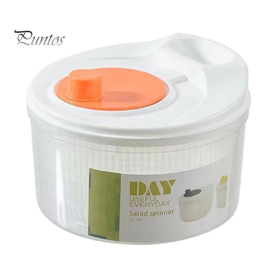 Food Grade Vegetable Strainer Salad Spinner, Manual Quick Drying Fruit Washer, Multi Functional with Large Capacity Spinner Slicing Blade Design,