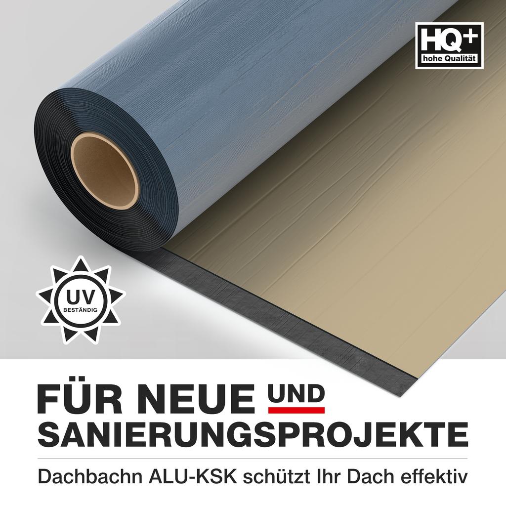 IsolBau Self-Adhesive Bituminous Membrane Dachbahn KSK 5m² RAL 7013