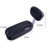 Bicycle PU Bike Seat Back Leather Soft Cushion Rear Rack Seat Water Resistant Children Seat With Back Rest Bicycle Accessories