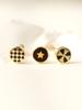 Minimalpiercing 14K Captain Black Piercing Earrings